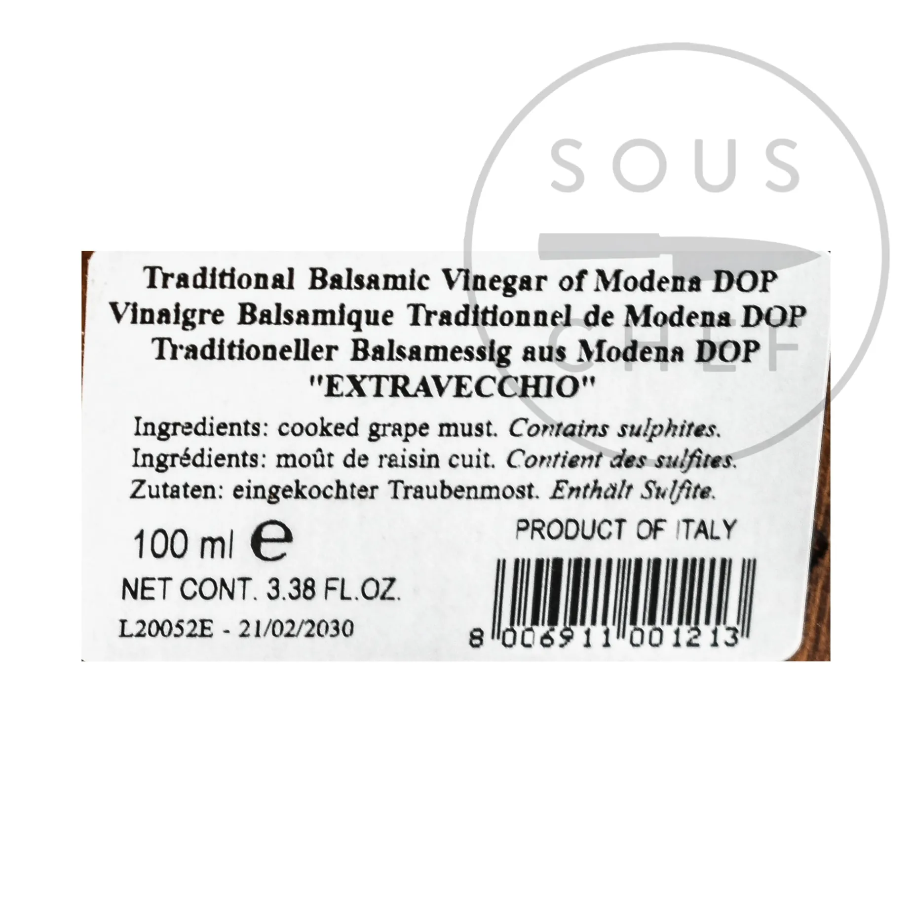 Giusti Balsamic Vinegar of Modena DOP - Extravecchio 25 Year Aged