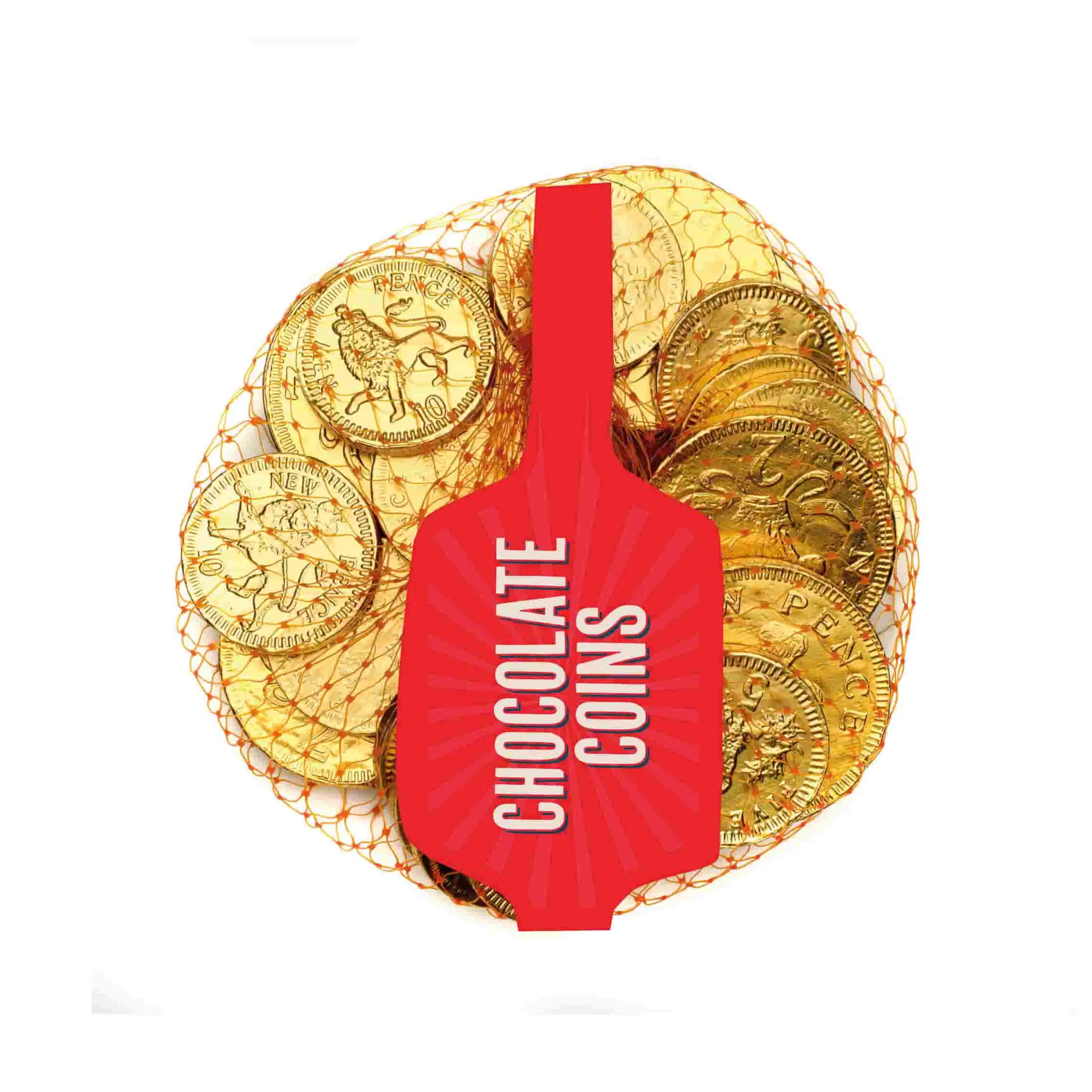 Gold Milk Chocolate Coins, 100g