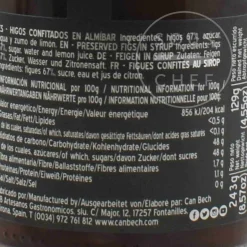 Gourmet Confit Figs in Syrup, 285g