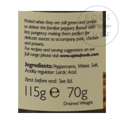 Green Peppercorns in Brine