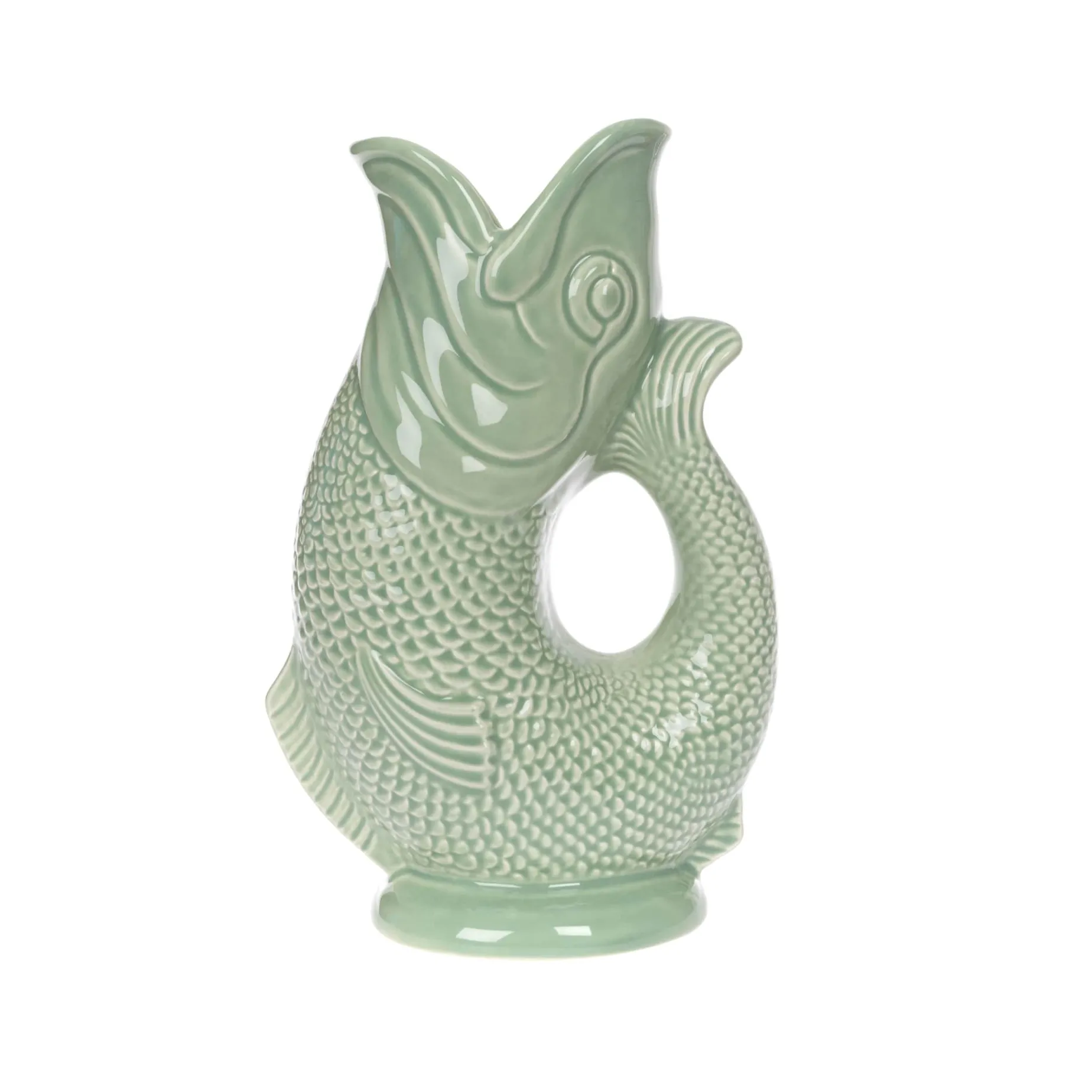 Gurgly Gluggle Jug Sage Green