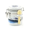 Halen Mon Pure Sea Salt in Watercolour Ceramic Jar, 100g