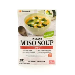 Hanamaruki Vegan Instant Miso Soup Tofu - 3 pack