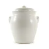 Handmade Stoneware Fermenting Crock in White 4.5 litre