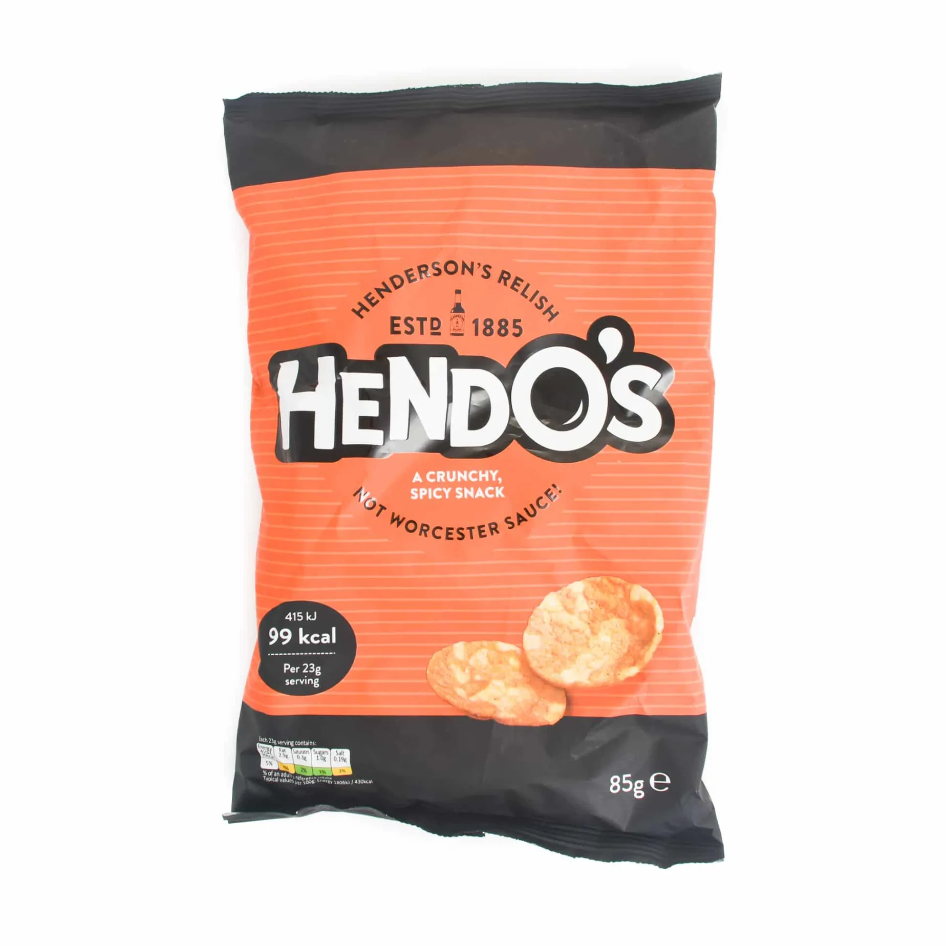 Hendo’s Henderson's Relish Soya and Potato Spicy Snack, 85g