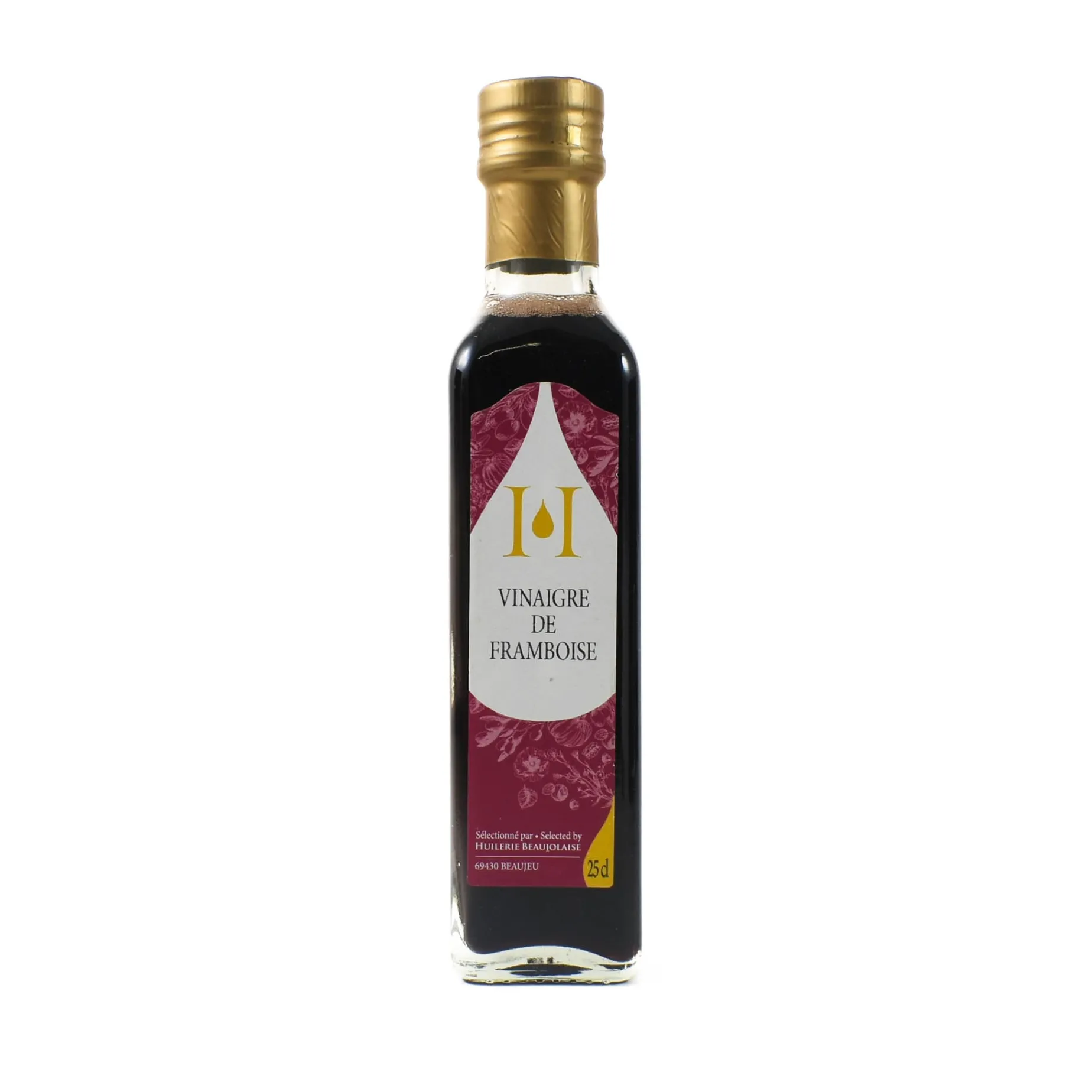 Huilerie Beaujolaise Raspberry Vinegar, 250ml