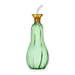 Ichendorf Milano Green Courgette Shaped Oil Bottle, 500ml