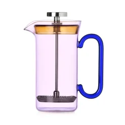 Ichendorf Milano Pink and Blue French Press, 400ml