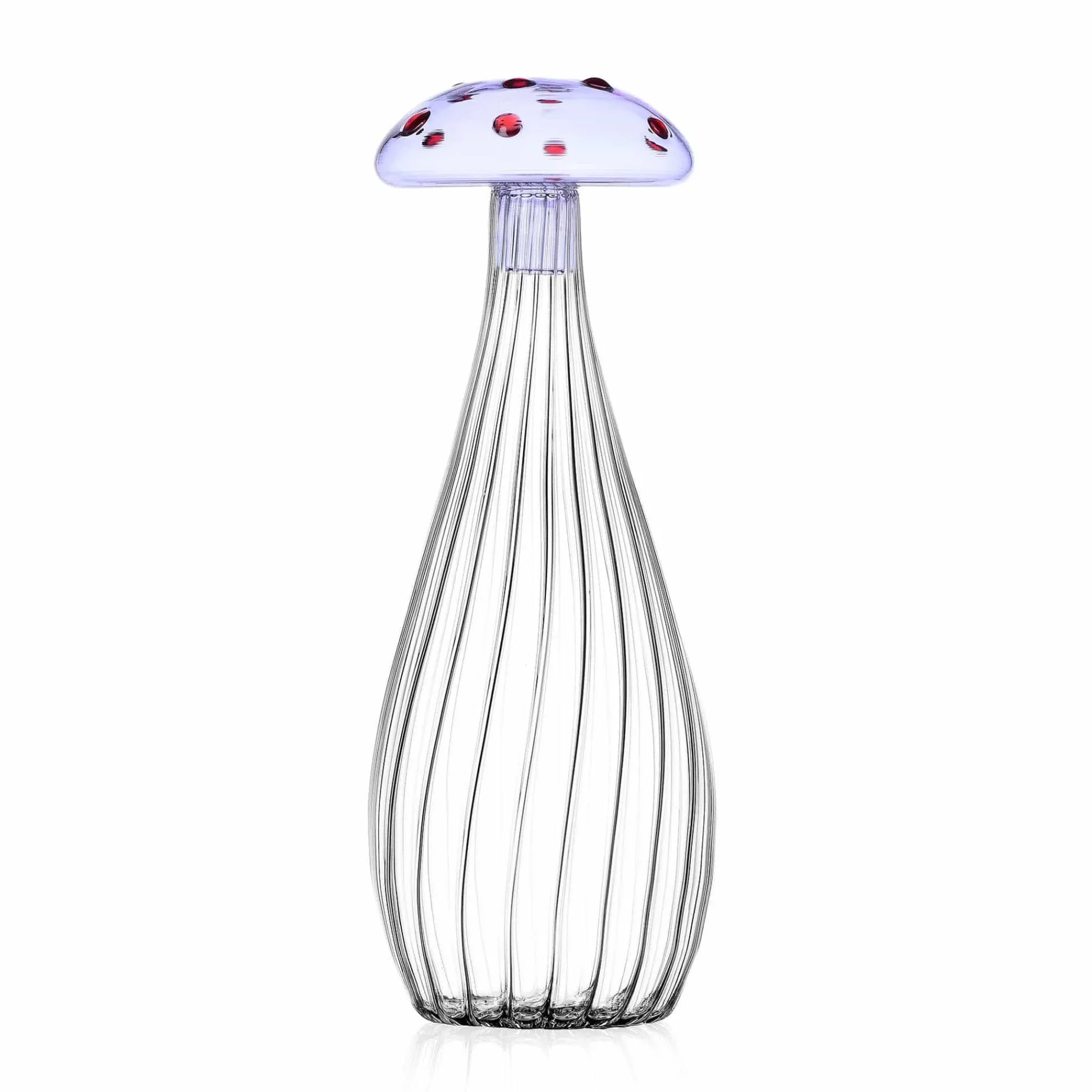 Ichendorf Milano Pink Mushroom Optic Bottle, 1.15litre