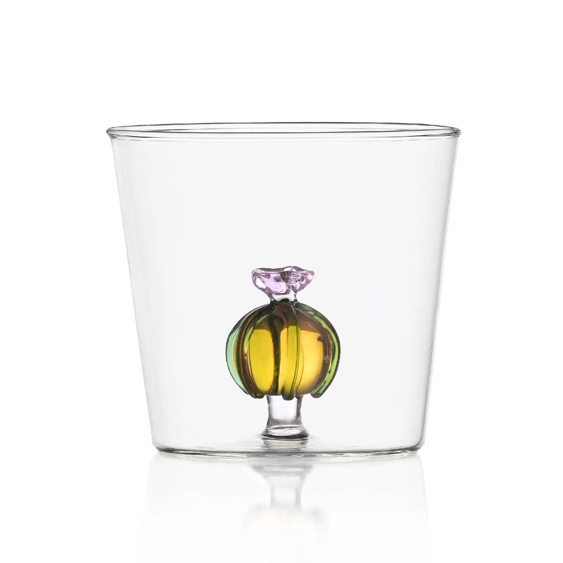 Ichendorf Milano Yellow Cactus with Flower Tumbler, 300ml