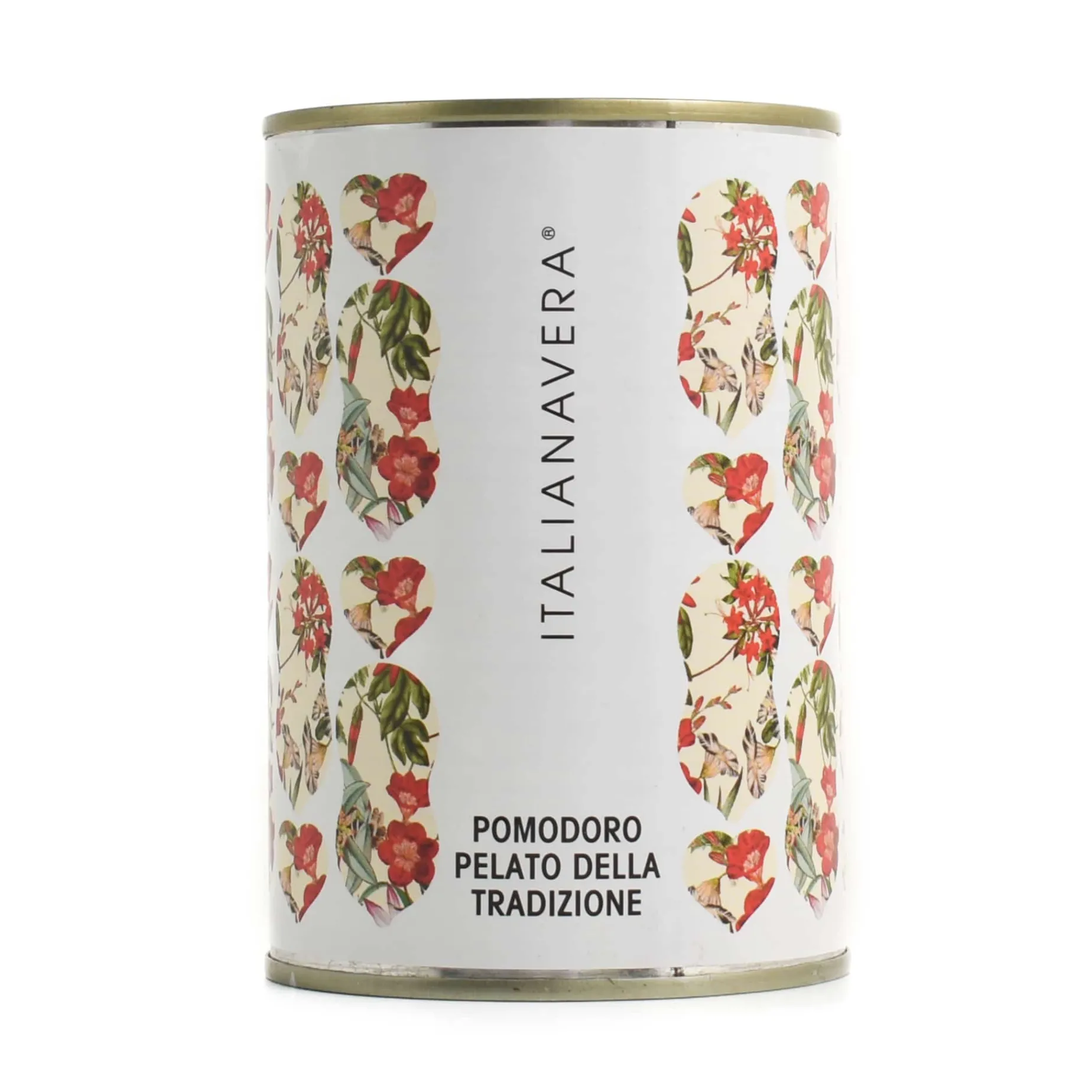 Italianavera Traditional Peeled Tomatoes in Botanical Tin, 400g
