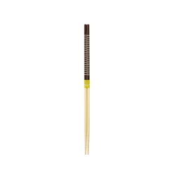 Japanese Brown Stripe Cooking Chopsticks, 33cm