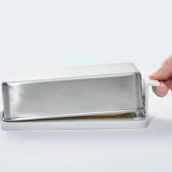 Japanese Stainless Steel Butter Dish
