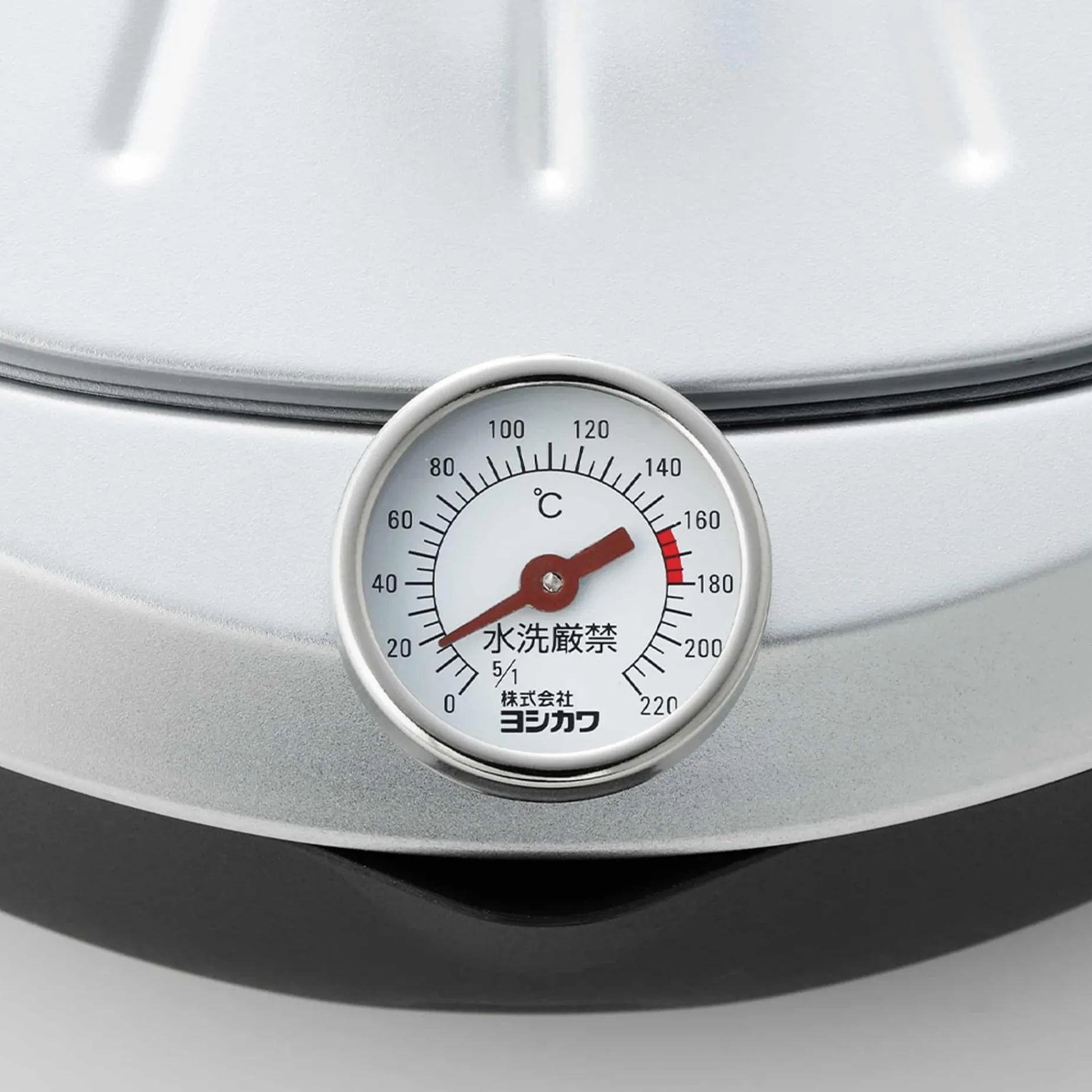 Japanese Tempura Frying Pot with Temperature Probe & Drip Rack