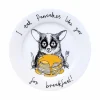 Jimbob Art I Eat Pancakes Like You For Breakfast! Side Plate, 20cm