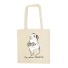 Jimbob Art May Contain Biscuits! Guinea Pig Tote Bag