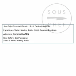 Jinro Soju Chamisul Classic ABV 20.1%, 350ml