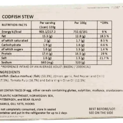 Jose Gourmet Codfish in Ragout Sauce, 120g