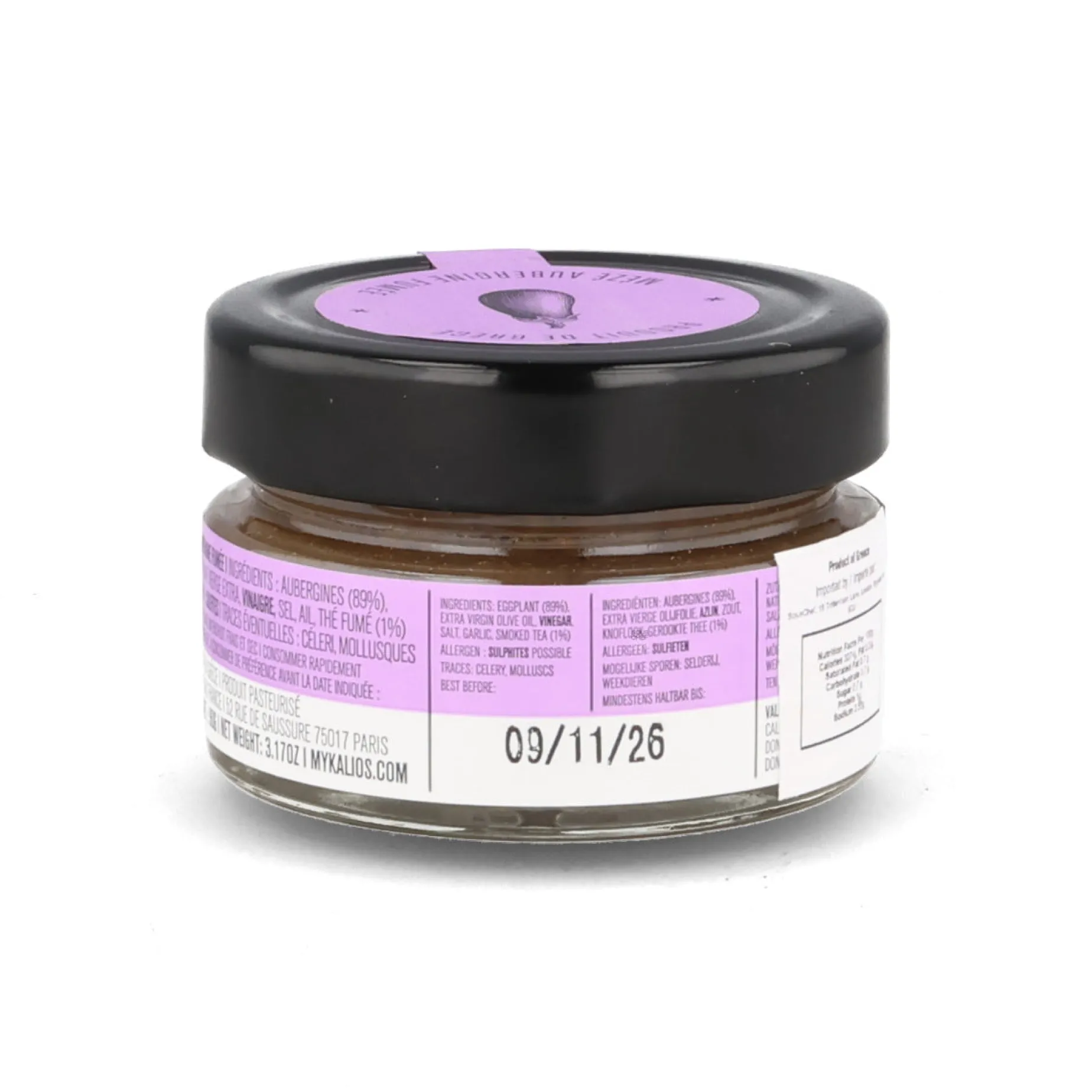 Kalios Smoked Eggplant Mezze, 90g