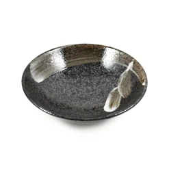 Karasuba-Iro Shallow Bowl, 25cm