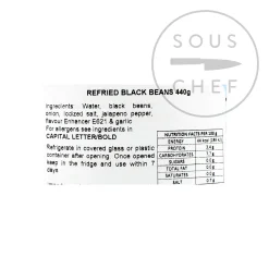 La Costena Refried Black Beans, 440g