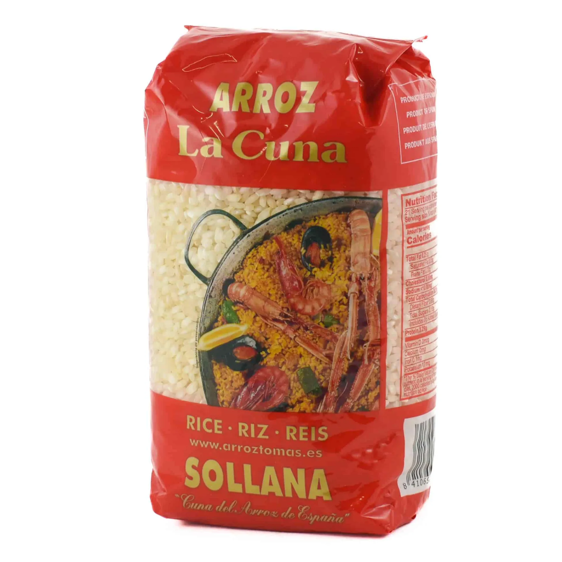 La Cuna Redondo Paella Rice, 1kg