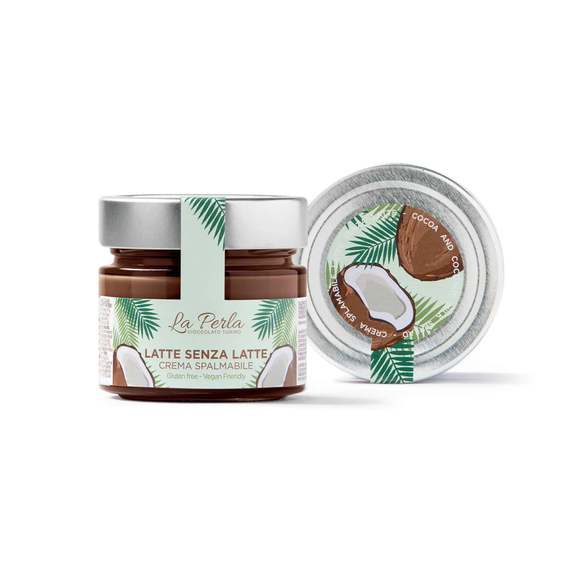 La Perla di Torino Vegan Coconut Milk Chocolate Spread, 150g