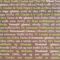 Lady Joseph Black Truffle Crackers, 100g