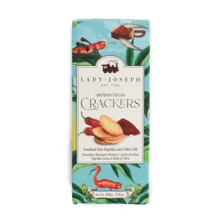 Lady Joseph Smoked Hot Paprika Crackers, 100g