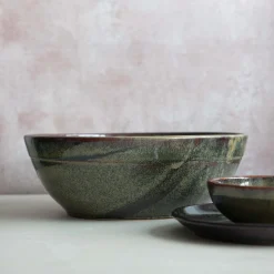 Lagoa Large Handmade Salad Bowl
