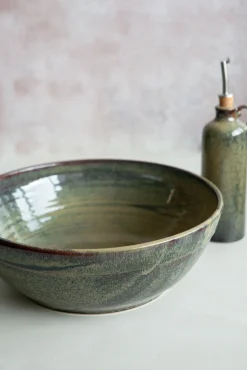 Lagoa Large Handmade Salad Bowl