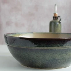 Lagoa Large Handmade Salad Bowl
