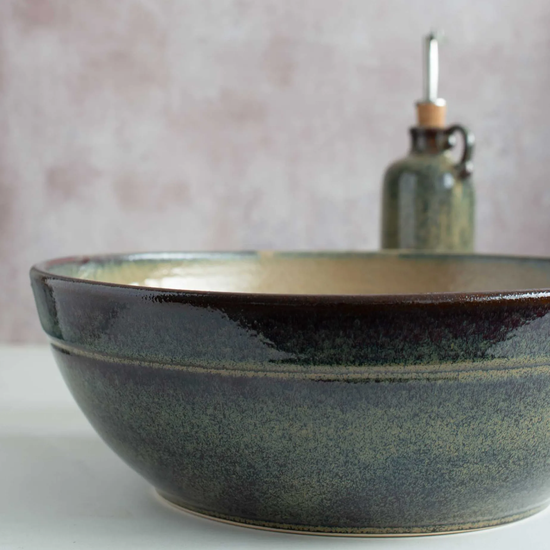 Lagoa Large Handmade Salad Bowl