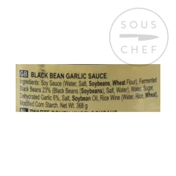 Lee Kum Kee Black Bean Sauce With Garlic, 368g