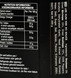 Lee Kum Kee XO Sauce, 220g