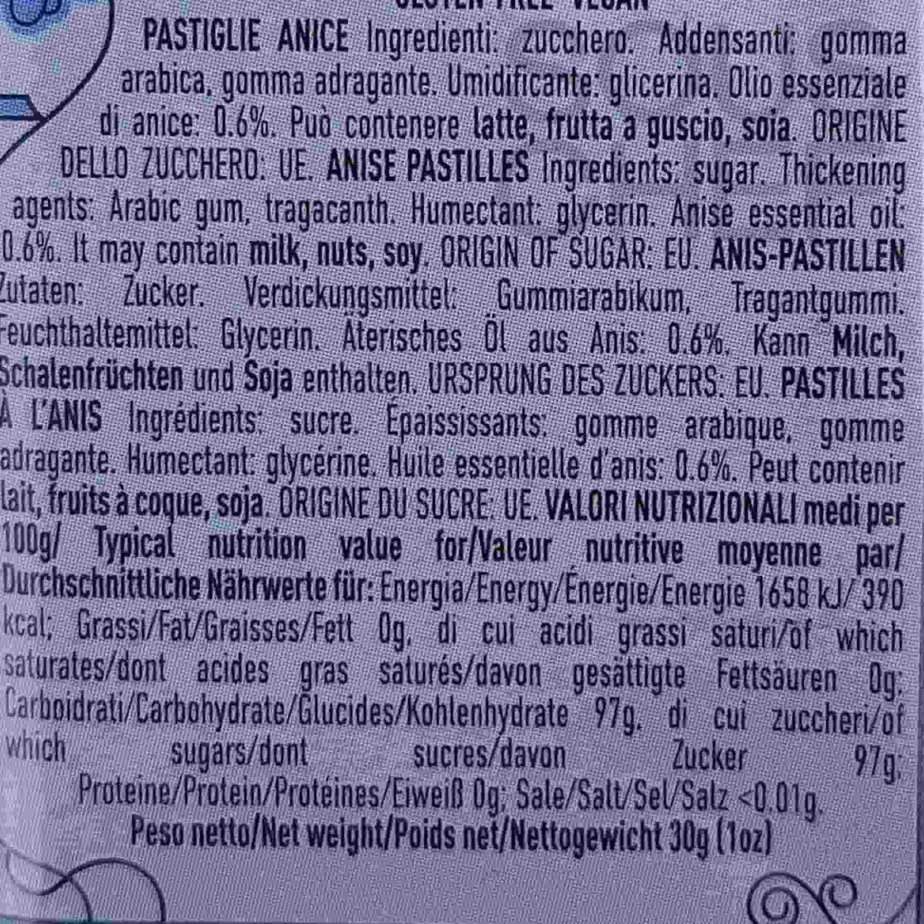 Leone Anise Pastilles in Classic Tin, 30g