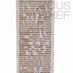 Leone Milk Chocolate Bar with Whole Hazelnuts, 55g