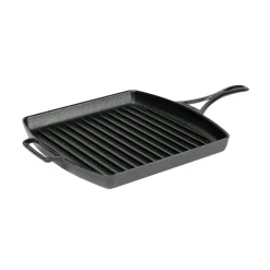 Lodge Blacklock Cast Iron Grill Pan Square, 30.5cm