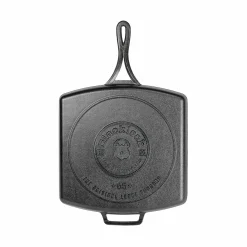 Lodge Blacklock Cast Iron Grill Pan Square, 30.5cm