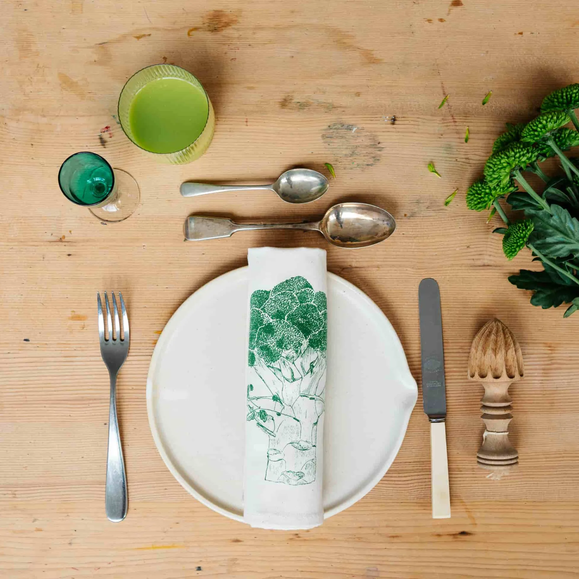 Lottie Day Garden Veg Mixed Design Napkins Box of 6