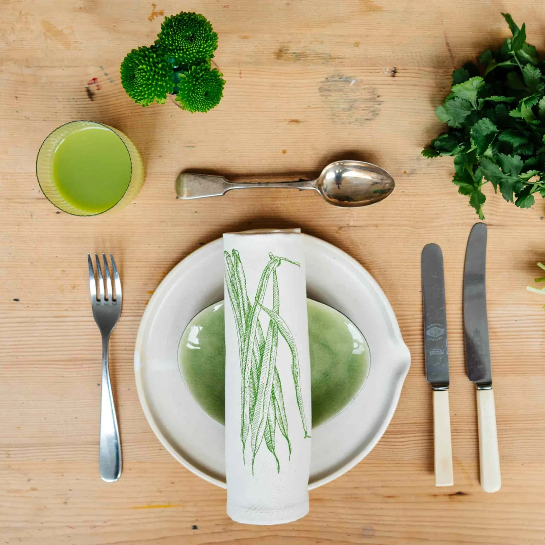 Lottie Day Garden Veg Mixed Design Napkins Box of 6