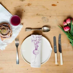 Lottie Day Garden Veg Mixed Design Napkins Box of 6