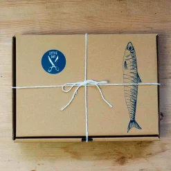 Lottie Day Sardine Design Napkins Box of 6