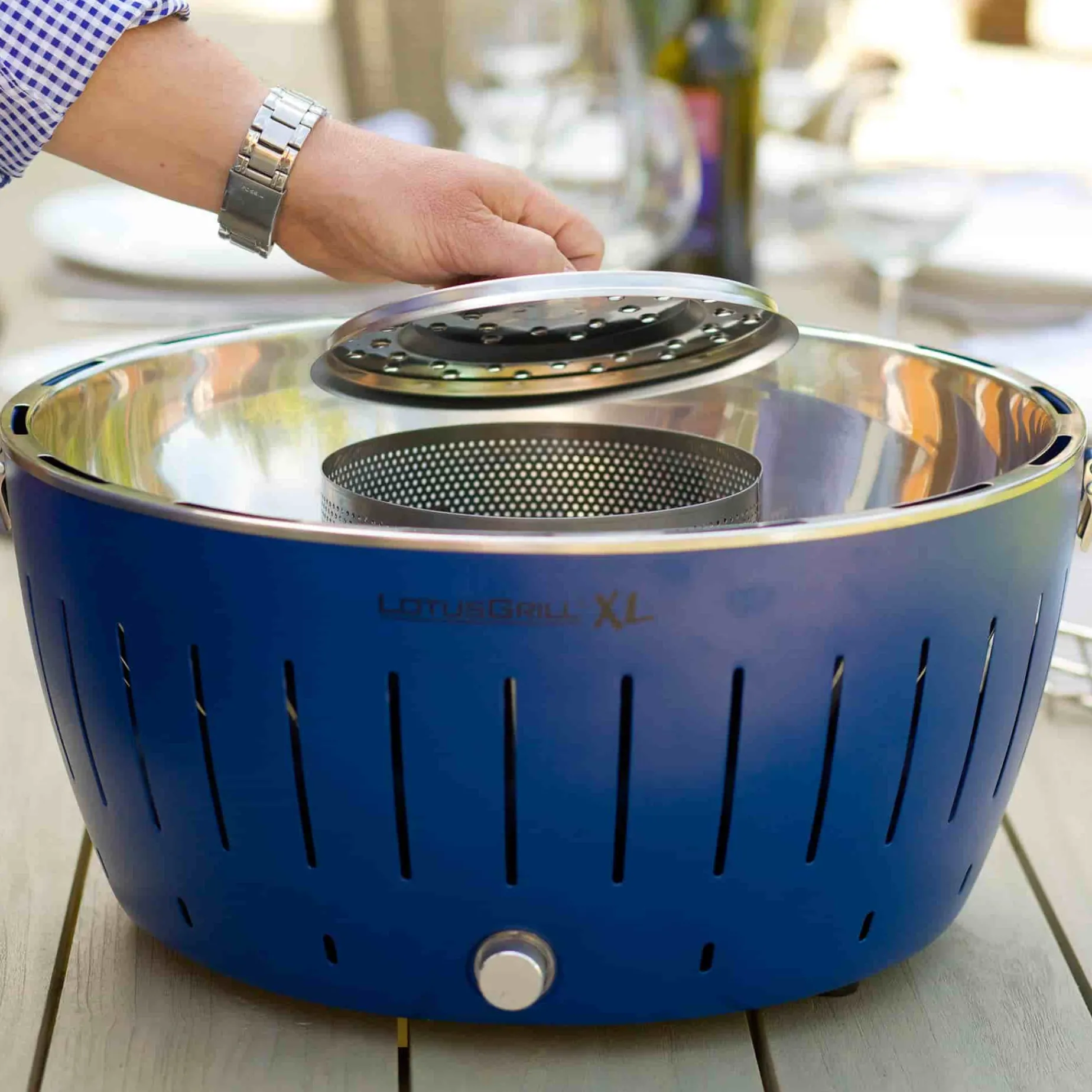 Lotus Grill XL, Blue