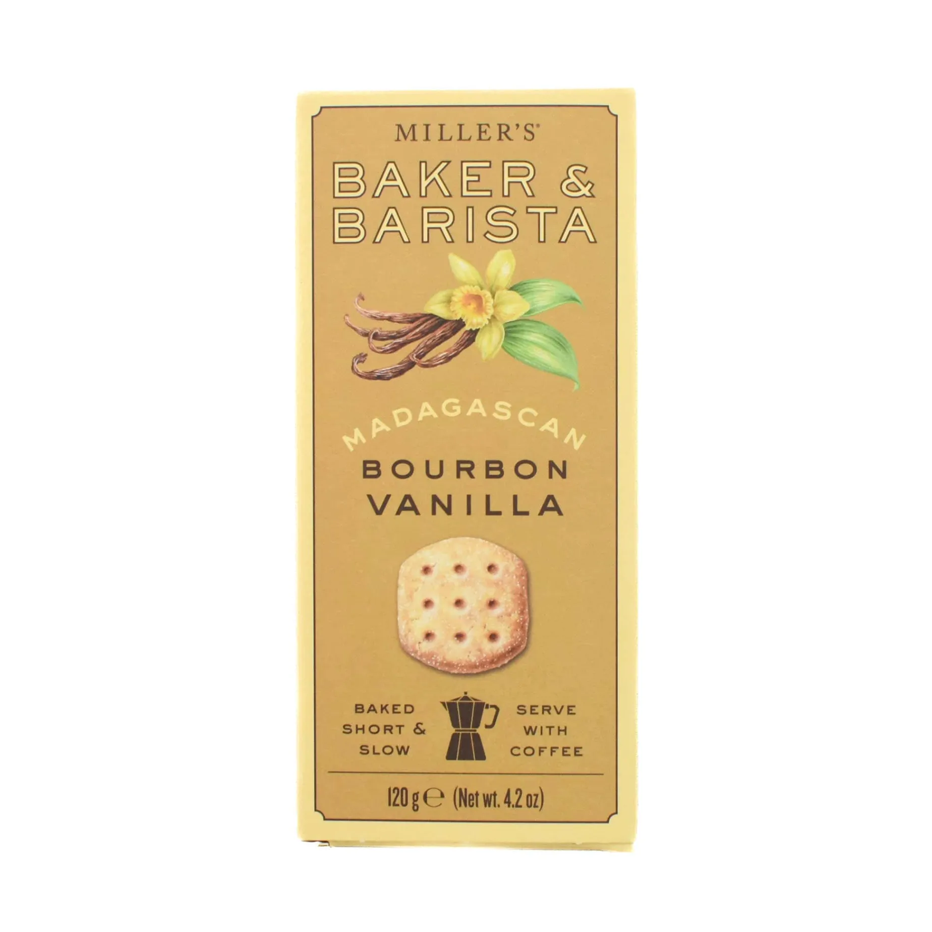 Madagascan Bourbon Vanilla Biscuits, 120g