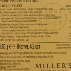 Madagascan Bourbon Vanilla Biscuits, 120g