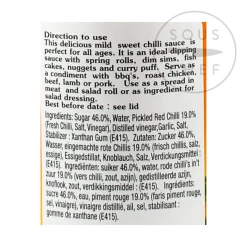 Mae Ploy Sweet Chilli Sauce, 730ml