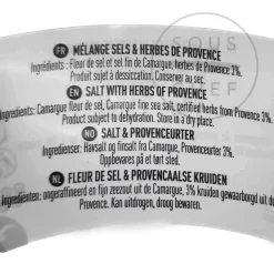 Maison Bremond Fleur De Sel with Herbs from Provence, 90g