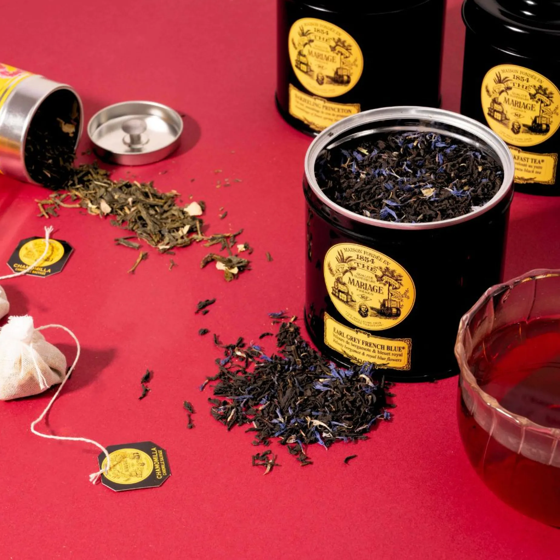 Mariage Freres Earl Grey French Blue Loose Tea, 100g