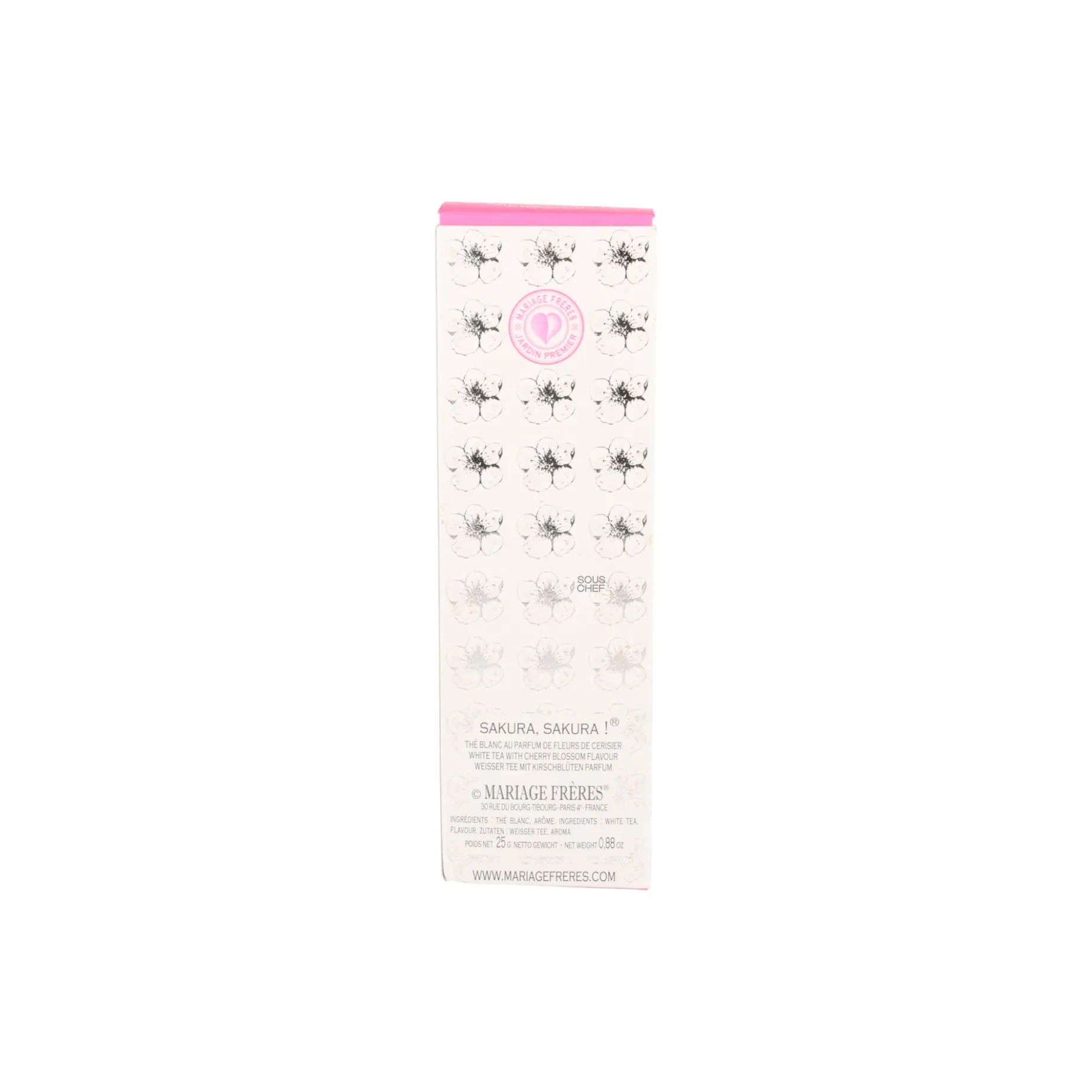 Mariage Freres Sakura Blanc Loose Tea, 25g